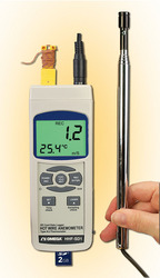 Omega Introduces HHF-SD1 Hot Wire Anemometer