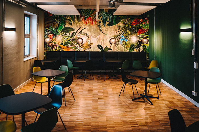 The individual design at himalaya creates an inspiring working environment.