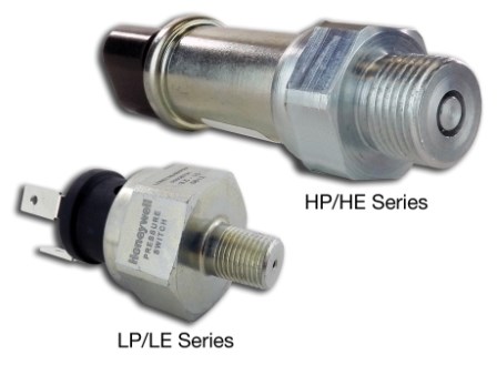 Honeywell introduces Three Pressure Switch families