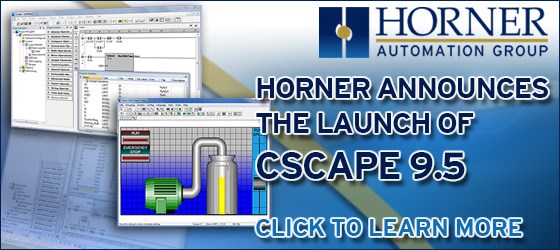 Horner updates Cscape PLC programming software