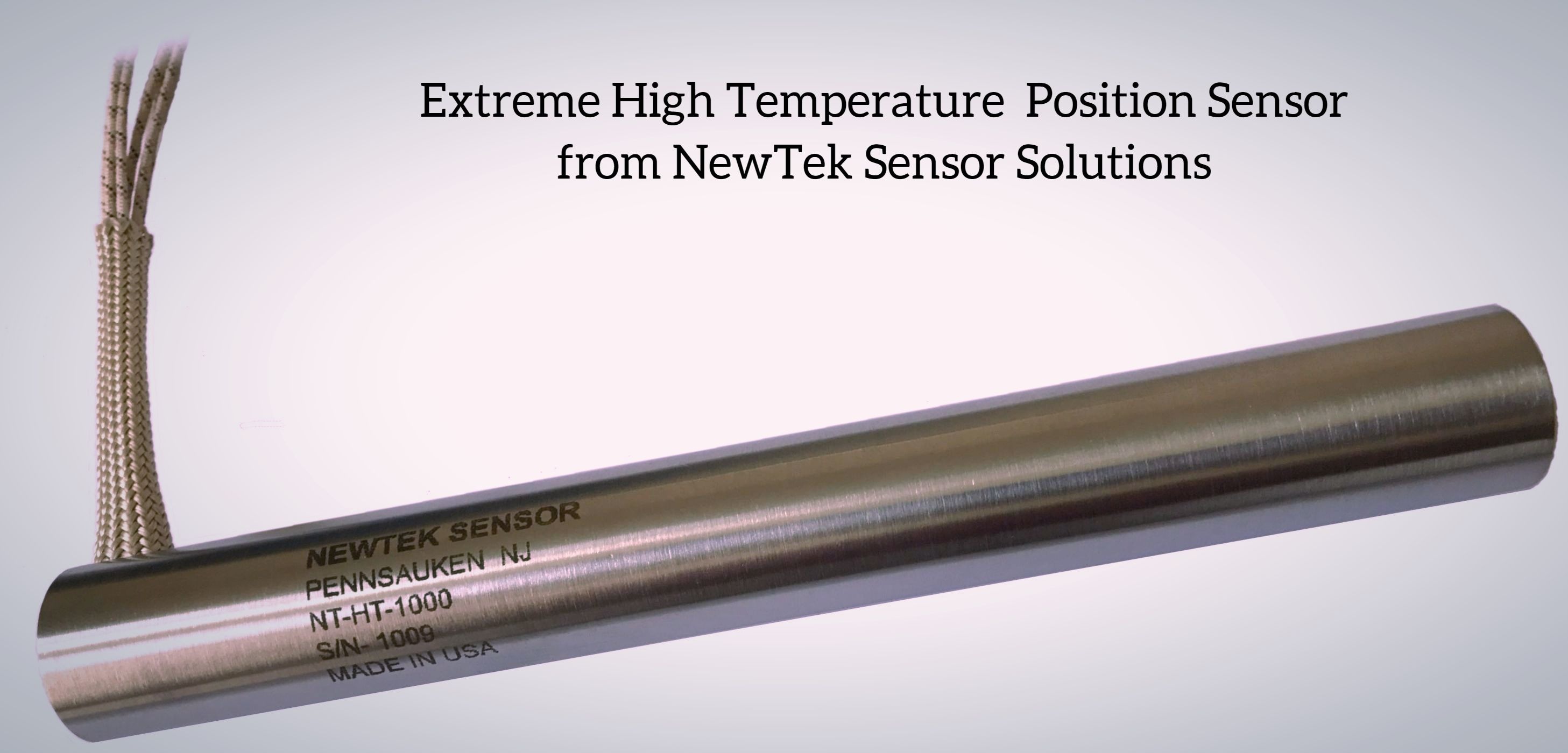NewTek Sensor Solutions introduces HT-1000 series of linear position sensors