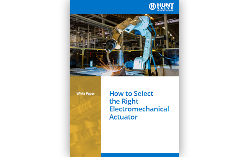 Thumbnail for Hunt Valve Actuator Division