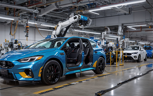 Hyundai Unveils Robot-Operated EV Plant in Singapore