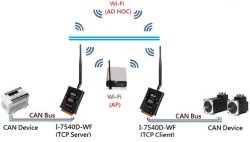 ICP DAS Introduces I-7540D-WF CAN to Wi-Fi Converter