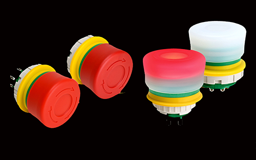 IDEC's Compact XA/XW Emergency Stop Switches Enable Improved Safety for Demanding Applications