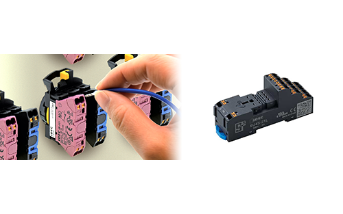 IDEC Upgrades Switches and Relay Sockets with Push-in Technology