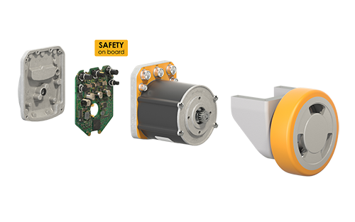 IDEC ez-Wheel Safety Wheel Drive Simplifies Safe Payload Mobility
