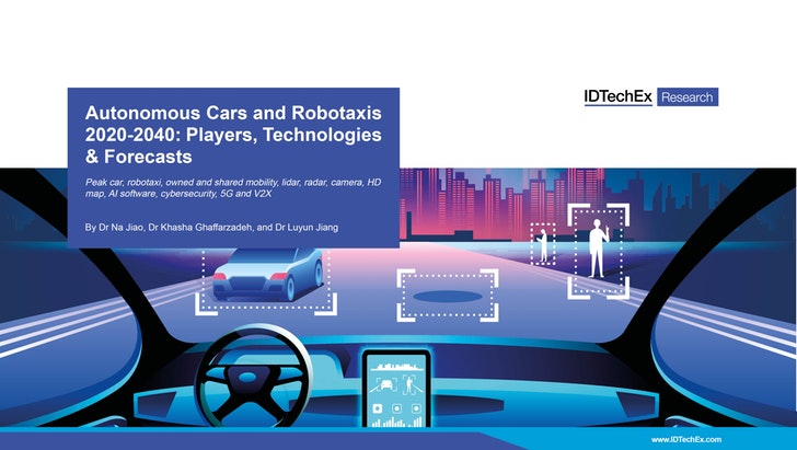 IDTechEx Report: Autonomous cars could accout for 4 trillion miles of road travel by 2040