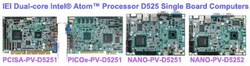 IEI announces Atom D525-based Single Board Computers
