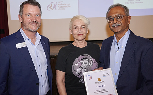 Silicon Valley Pioneer 'Drishti' Wins IERA Robotics Award 2022