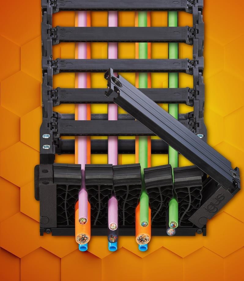 igus releases honeycomb strain relief CFU for e-chains