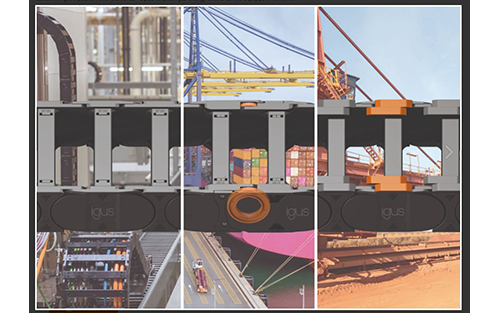 igus Expands E4.1 E-chain Modular System for Long Travels