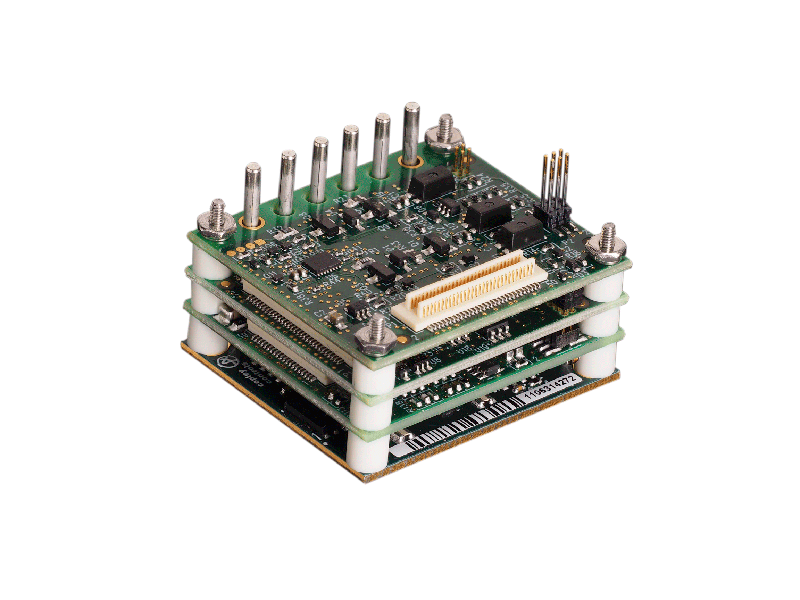 Figure 2: A Copley Controls low-profile Nano Module digital servo drive with peak current output up to 70A.