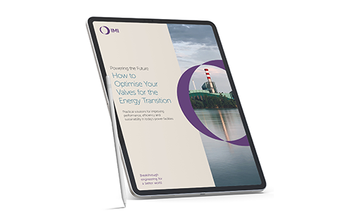 IMI White Paper Highlights Role of Efficiency Gains in Driving Sustainability in Power Facilities