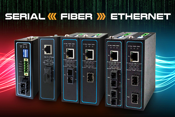 Thumbnail for Mencom announces series of Smart Media Converters and Serial- to-Fiber Media Converters