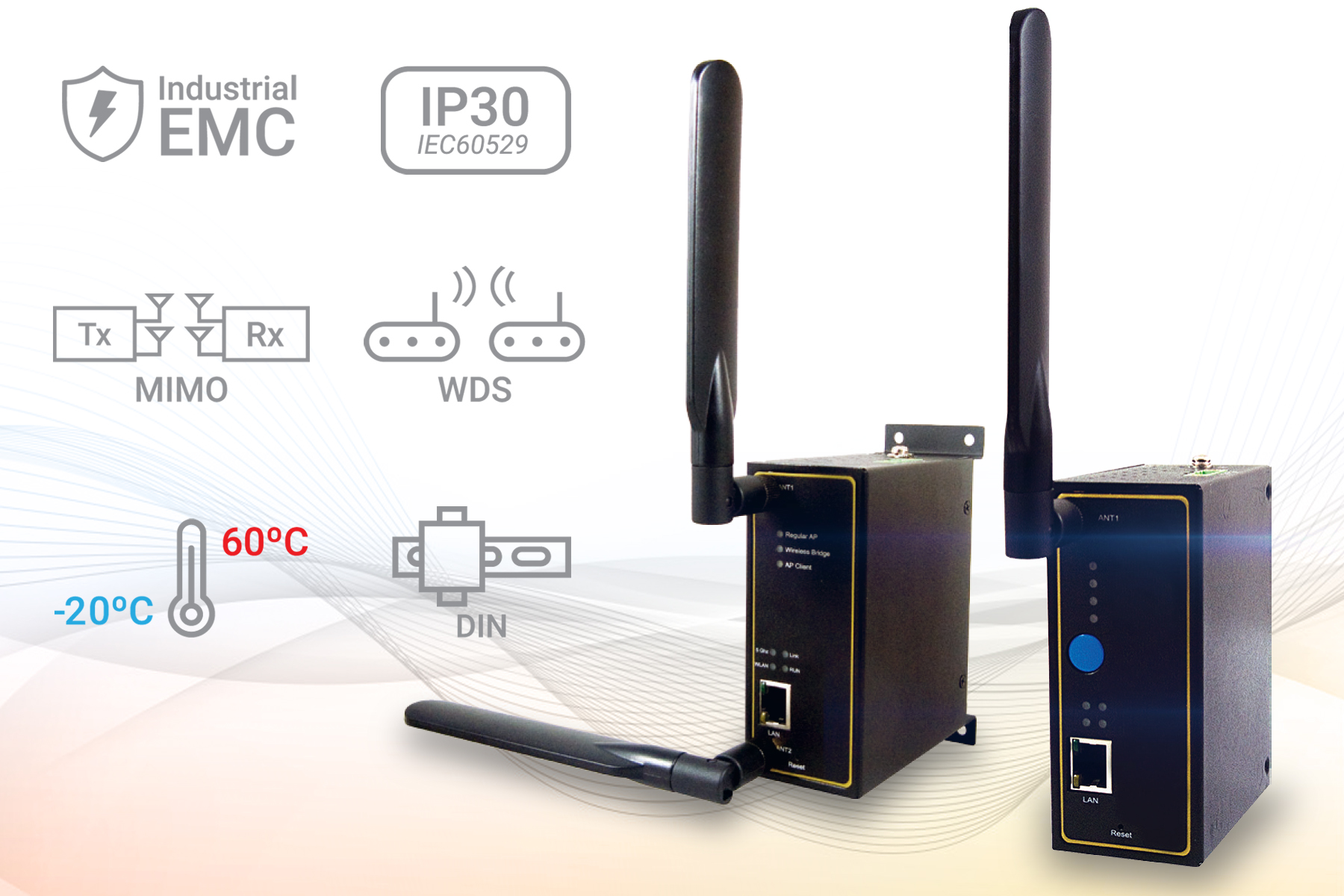 Mencom announces Industrial Wireless Access Points