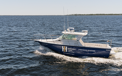 Huntington Ingalls Industries Debuts Proteus Unmanned Surface Test Vessel