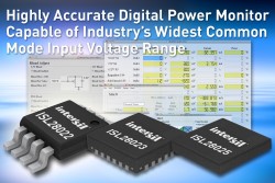 Intersil Announces ISL2802x Digital Power Monitor