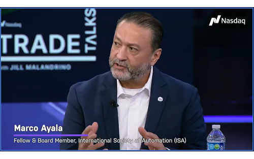 Thumbnail for ISA Fellow and Executive Board Member Marco Ayala Featured on Nasdaq