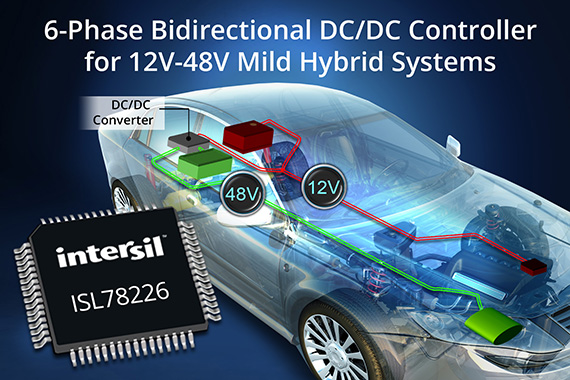 Thumbnail for Intersil releases ISL78226 PWM controller