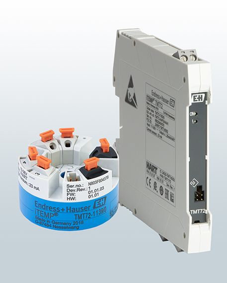 Endress+Hauser releases iTEMP TMT71 and TMT72 single-channel transmitters with wireless communication via Bluetooth