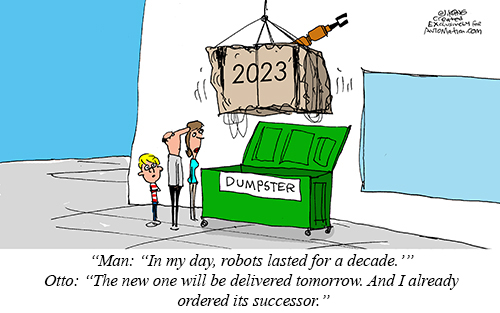 Otto Mation Comic Caption Contest: January 2024