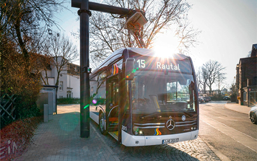Monitoring the Charging Stations of the e-bus Fleet of the City of Jena