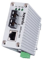 Korenix offers Ethernet media converter for copper to fiber
