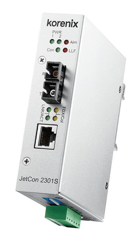 Thumbnail for Korenix introduces JetCon 2301S media converter