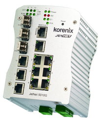 Thumbnail for Korenix cuts recovery time of JetNet 5010G Ethernet switch