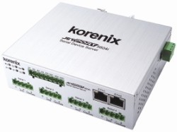Korenix introduces JetPort 5604i redundant serial device server