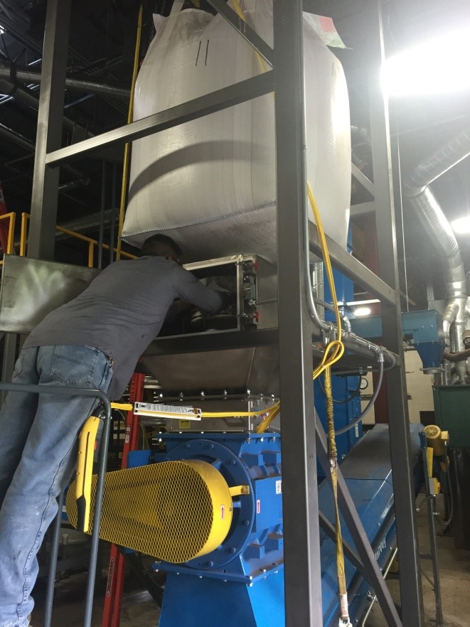Sterling Systems & Controls announces Dust Containment System for bulk bag unloading systems