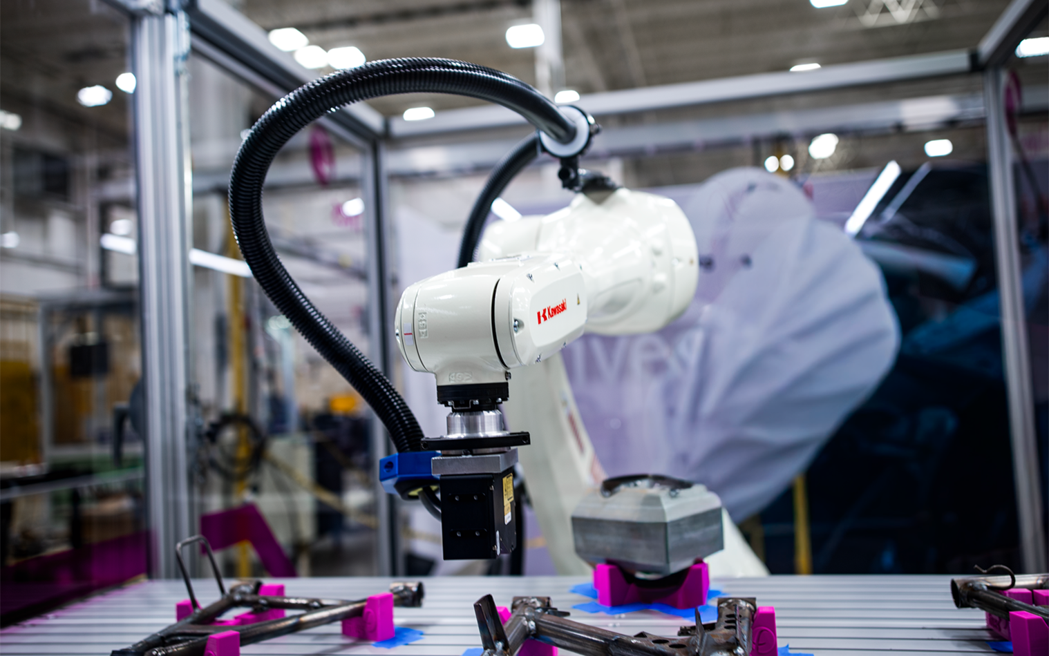 Feature Image for Kawasaki Robotics Unveils Dexterous Physical AI Robot Platform, Advanced Automation Technologies at Automate 2026