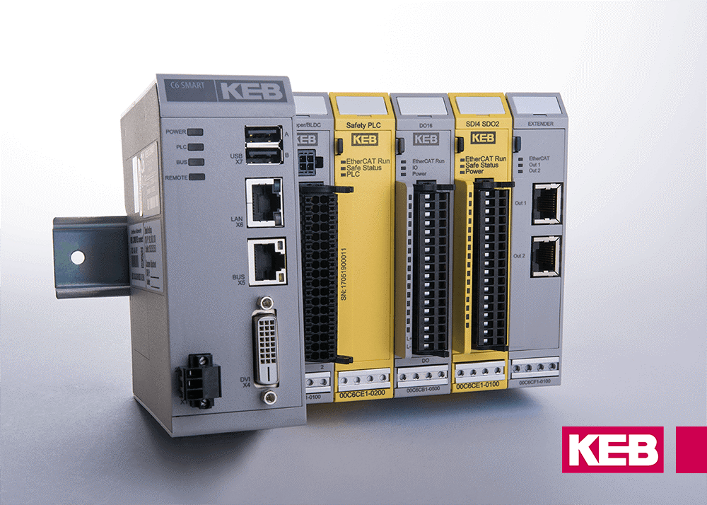 KEB America releases Safety PLC, Safe I/O modules, and Safety PLC programming software