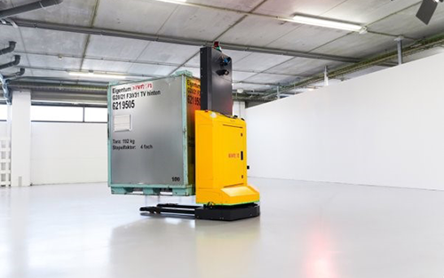 Kivnon to Introduce Its Latest Edition of K55 Forklift AGV at Advanced Factories 2023