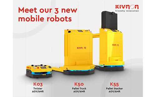 Kivnon Presents its Latest Three Innovations in Mobile Robotics