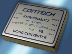 ConTech announces KMW Series DC/DC converters