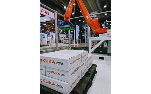 KUKA Collaborates With Vision Tech Company For End-to-End Palletizing Applications at Automate 2022