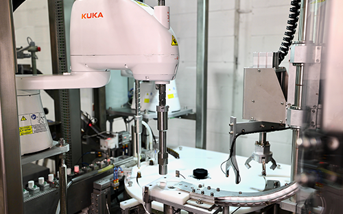 KUKA Robotics Highlighted Fast and Precise Automated Bottle Capping at Pack Expo 2024