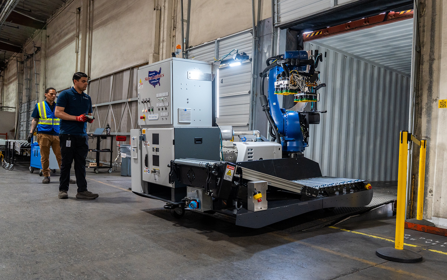 Thumbnail for KUKA Automated Trailer Unloading Enhances Worker Safety for Distribution Centers