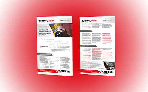 Ametek Surface Vision Inspection System Helps Major Aluminum Manufacturer Meet Customer Quality Targets