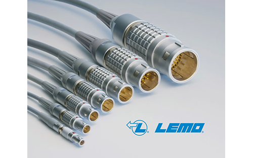 Lemo Offers Standard Self-latching Multipole Connectors with Alignment Key