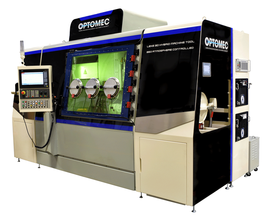Optomec announces LENS 860 Hybrid Controlled Atmosphere (CA) System