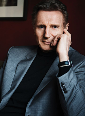 Liam Neeson, actor and narrator of Our Blue World