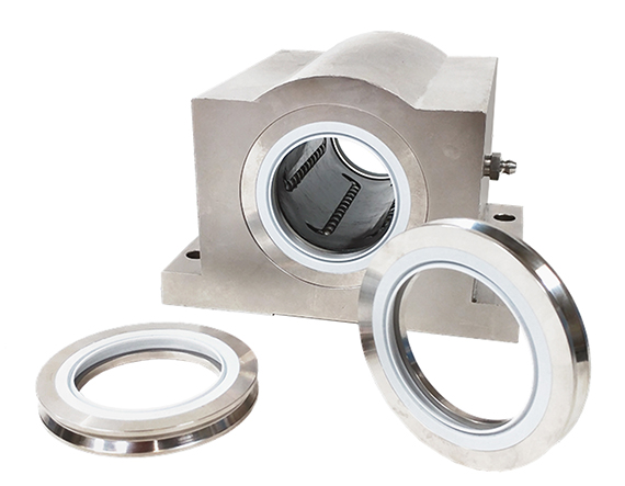 LM76 introduces "New Design" pillow blocks and flange blocks