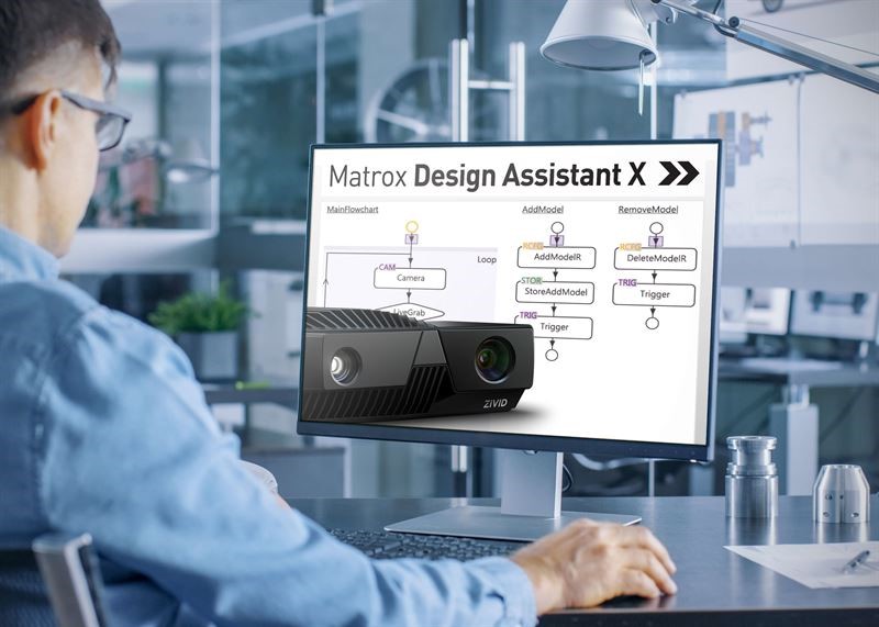 Zivid announces Zivid One Plus product range with support for Matrox Imaging image processing software