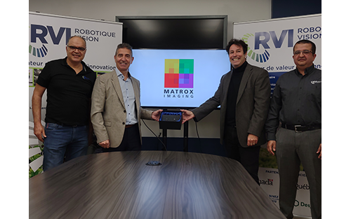 Matrox Imaging Donates $300K in Software Licenses to CRVI In Support of Quebec’s Industrial Innovation