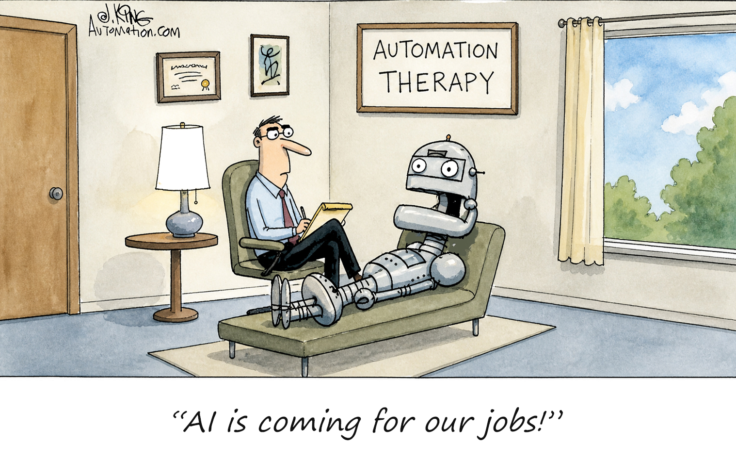 Thumbnail for Otto Mation Comic Caption Contest: May 2026