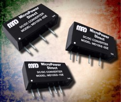 MicroPower Direct announces MD100xE DC/DC converters