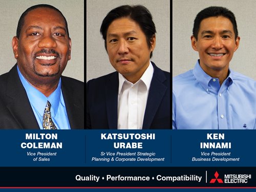 Mitsubishi Electric announces three additions to executive team